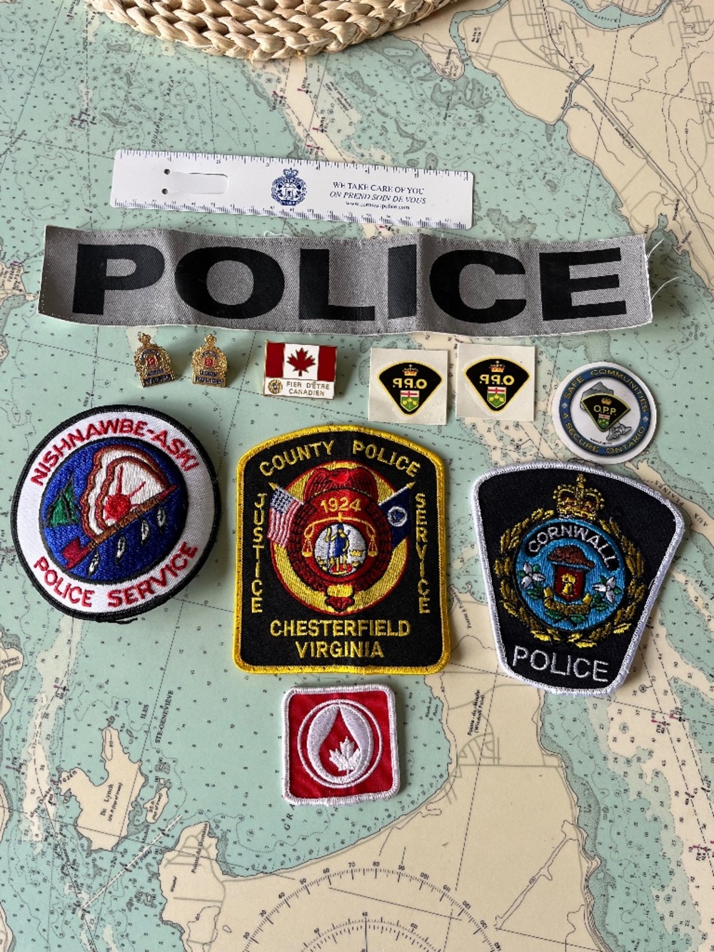 Vintage Collection of Police Badges